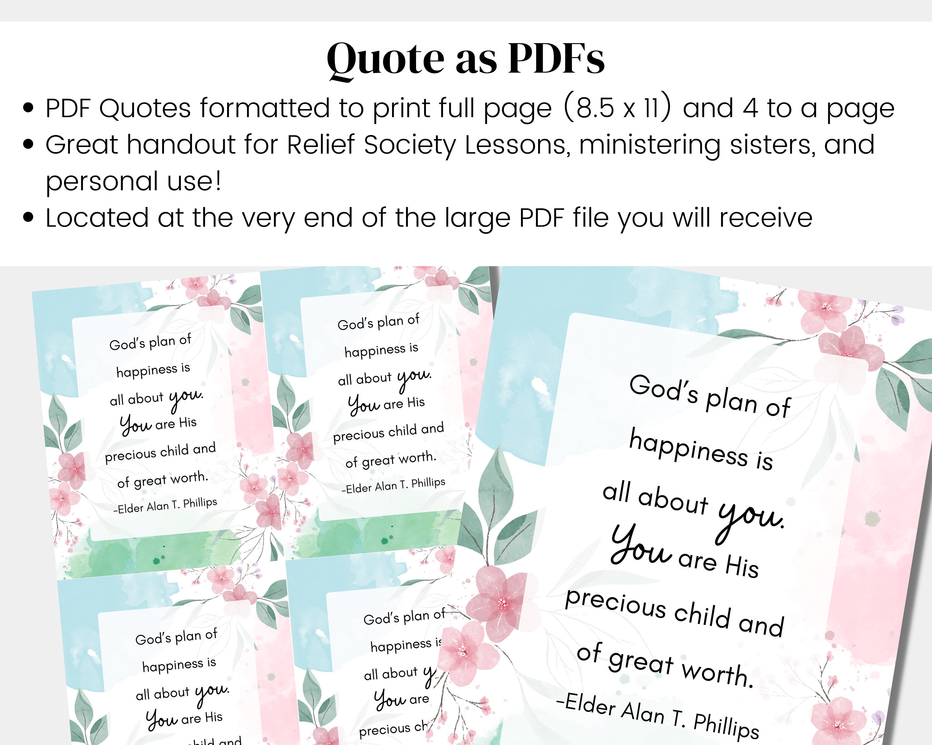 God Knows and Loves You Elder Phillips General Conference Talk Oct 2023 ...