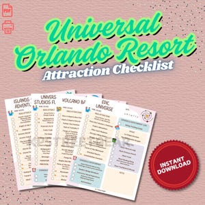 Elenco delle attrazioni e delle giostre dell'Universal Orlando Resort 2025 Scarica Stampa Epic Universe Islands of Adventure Studios Florida Volcano Bay