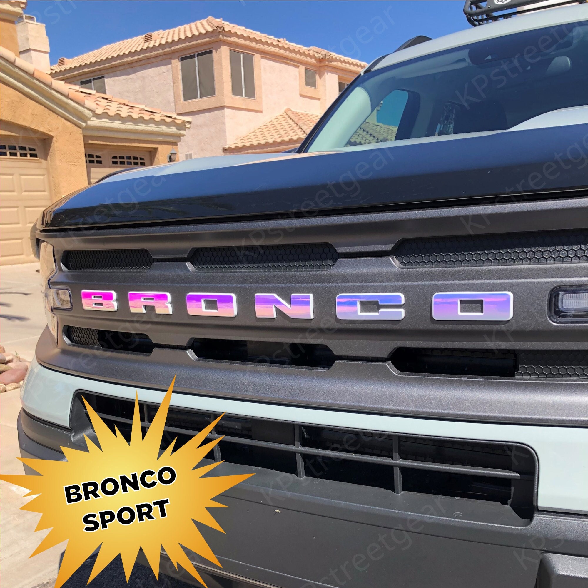 Holographic 2021 2022 2023 Ford Bronco Sport Front And/or Rear photo