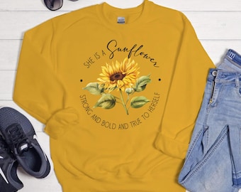 Sonnenblume T-Shirt Motiv: Florale Grafik (Digitaler Download)