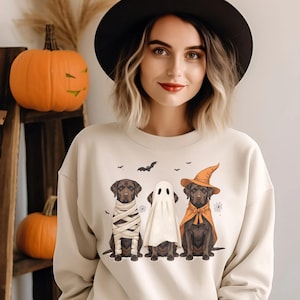 Chocolate Lab Halloween Dog Shirt PNG Chocolate lab Shirt in Costume Design Halloween Shirt Sublimation PNG Dog T Shirt Digital Download