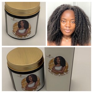 Herbal hair growth oil & Natural Growth Pomade Treatment