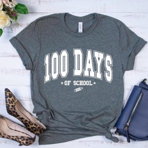 100th day of school shirt, 100  days of school, Teacher Shirt, Back to school, Gift for teacher, 100 days celebration, Happy 100 days