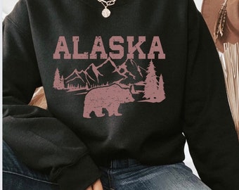 Alaska Sweatshirt, Alaska Sweater, Unisex Heavy Blend™ Crewneck Sweatshirt