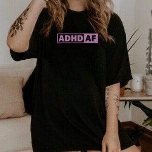 ADHD Shirt, Funny ADHD Shirt, Hyper focus Sweatshirt, ADHD Sweatshirt, Adhd Crewneck, Oversized, Unisex