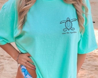 Comfort Colors sea turtle tshirts, turtle Shirt, Family Beach tee, Summer Shirts, Summer Graphic tshirt, Comfort Colors, Vacatio