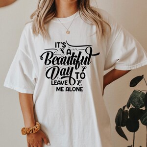 Anti social Shirt Leave me alone Crewneck Sweatshirt Funny Shirt Sarcasm Sweatshirt Funny Sweatshirt Introvert Gifts Popular Sweatshirts image 4
