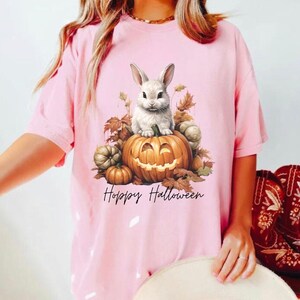 Coniglietto di Halloween, Mamma coniglietta, Amante dei conigli, Mamma coniglietta spettrale, Zucche coniglietta, Coniglietti autunnali, Felpa autunnale