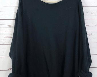 Slouchy Sweatshirt, Off Shoulder Sweatshirt, oversized fit Slouchy Sweater
