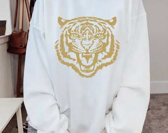 Sudadera Gold Tiger Crewneck