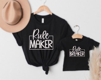 Mama en ik bijpassende shirts, papa en mij shirts, bijpassende familie tshirts, Mama Mini Tees