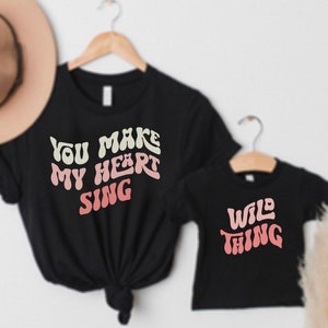 Mommy and Me matching shirts, Daddy and me Shirts, Matching family tshirts, Mama Mini Tees