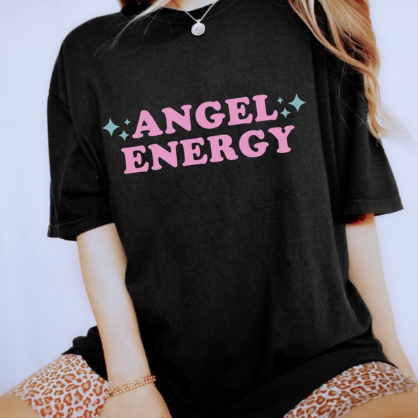 Camisa Angel Energy, camiseta de gran tamaño Angel Energy, sudaderas Angel Energy