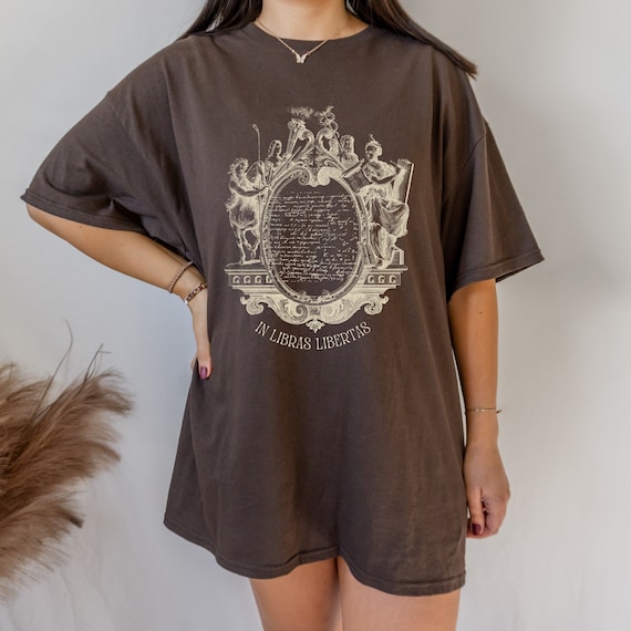 Dark Academia Shirt Dark Academia Clothing Book lover Shirt Statue Shirt Bookish Shirt Light Academia Aesthetic Top Greek Latin Shirt Black