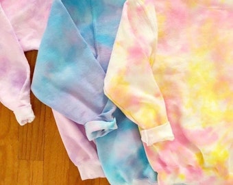 Tie dye hoodie, Tie dye sweatshirt, Spring Tie dyed Hoodie, Custom Hoodie, Gift for her, Plus size