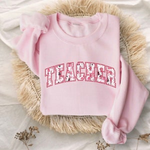 SWEATER TEACHER PINK