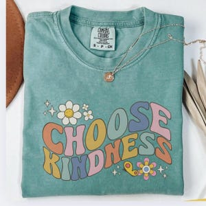 Freundlichkeit Shirt, Lehrer Shirt, Komfort Farben, Lehrer Wertschätzung Tshirt, süßes Lehrer Shirt, Freundlichkeit Tshirt, Trendy Grafik T-Shirt, Retro