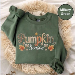 Kürbis Saison Retro Shirt, süßes Herbst Shirt für Frauen, Herbst Grafik T-Shirt, trendiges Kürbis Sweatshirt, ästhetische Herbstkleidung