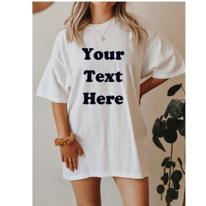 Personalized Shirt, Custom Text Shirt, Your text, Personalized Tee, Custom Shirt, Custom Tee Custom text Custom logo Design