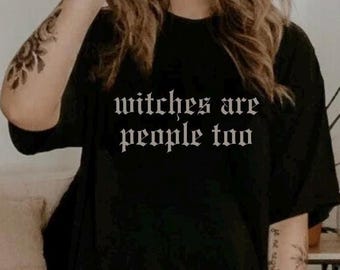 Witch Sweatshirt, Gothic Witches Halloween Crewneck, Witchy Fall Sweater, Spooky Season Shirt, Funny Witch Shirt
