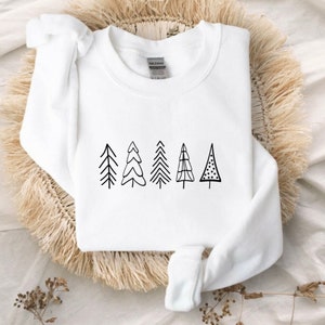Disney Mickey And Minnie Mouse Christmas Tree Sweatshirt| Disney Family Sweatshirt| Disneyland
