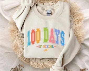 100th day of school shirt, 100 days of school, Teacher Shirt, Back to school, Gift for teacher, 100 days celebration, Happy 100 days school