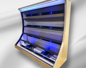 15U/168HP - 15U/196HP Classical Series eurorack case with built-in LED