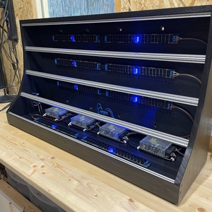 12HE / 196TE schwarzes Eurorack Koffer der Custom Series
