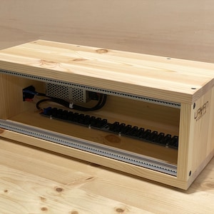 3 HE / 84 TE Eurorack-Gehäuse der Minimal Serie