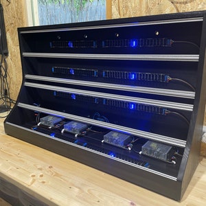 13HE / 196TE schwarzes Eurorack-Case der Custom Serie