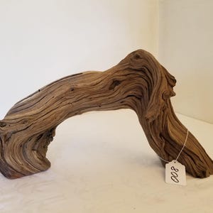 Manzanita 16&quot; Driftwood, Vivarium Branch, Reptile Perch, Reptile climbing Branch Aquarium Centerpiece Decor
