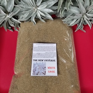 Fresh Handmade White Sage Powder | 1LB | White Sage Incense Powder