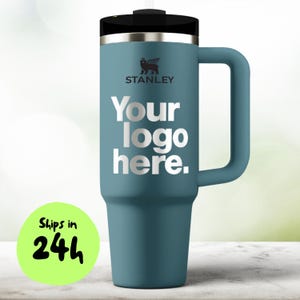 Personalisierte Lasergravur 40 oz Stanley Tumbler: Benutzerdefiniertes Logo & Text