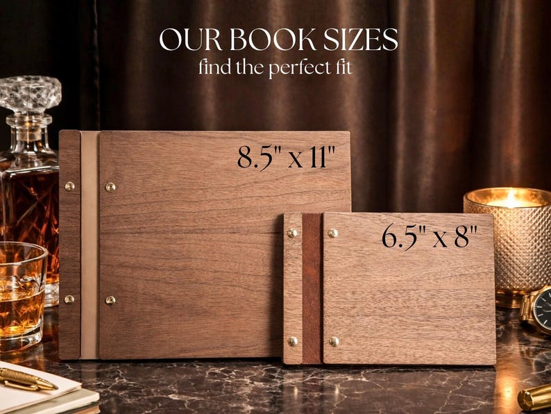 Personalized Tribute Journal Memorial Signature Book Wooden Keepsake Album Handcrafted Memory Collection Celebration Life Gathering Essential Custom Design Details Remembrance Service Guestbook Sympathy Gift Idea Condolence Present