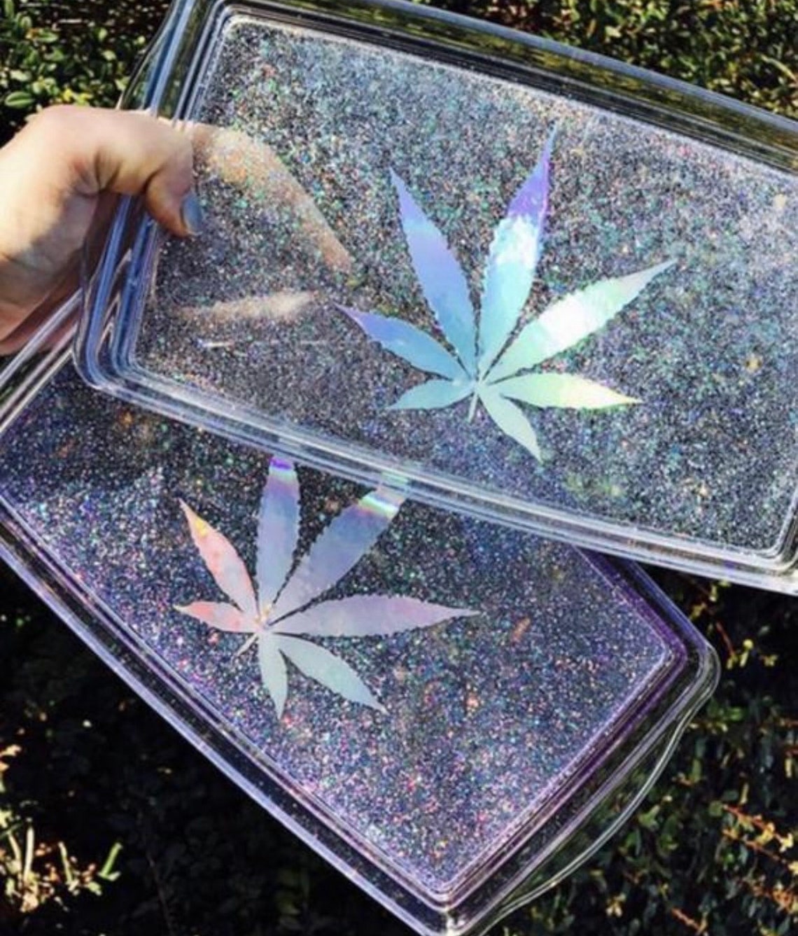 Custom blunt rolling tray rolling tray weed handmade Etsy