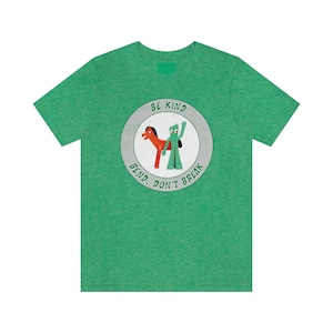 Gumby TShirt - Vintage T-Shirt - Retro Nostalgic Classic Unisex Short Sleeve Tee