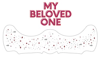 Holographic Silver My Beloved One Freckles Tattoo | Temporary Face Freckles |