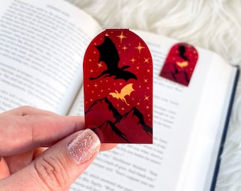 Dragon Magnetic Bookmark: Fantasy Book Lover Gift