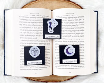 Magnetic bookmarks, Zodiac bookmarks, Sagittarius bookmarks, Sagittarius, Zodiac, Bookmarks, Gifts for book lovers