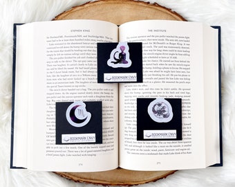 Magnetic bookmarks, Zodiac bookmarks, Scorpio bookmarks, Scorpio, Zodiac, Bookmarks, Gifts for book lovers