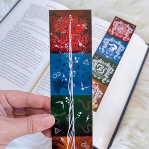 Wizard bookmark, Magical bookmark, Bookish bookmark, Magic wand bookmark, Wizarding bookmark, Bookish gift, Gift for book lover, Unique book