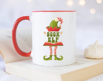Bookish Christmas coffee mug, Christmas book mug, Bookish holiday gifts, Holiday reading mug, Christmas Teacher mug, Christmas teacher gift
