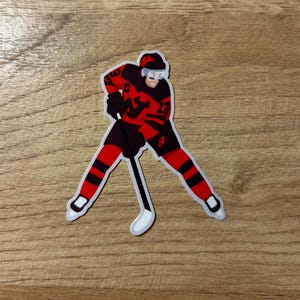 Nico Hischier Stadium Series Sticker | New Jersey Devils | Water Resistant