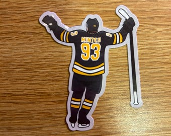 Fraser Minten Sticker | Boston Bruins | Wasserfest