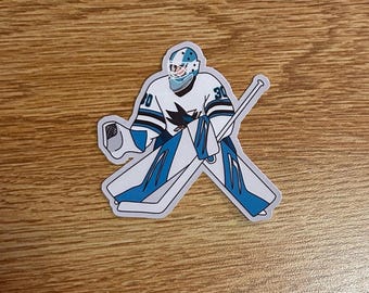 Yaroslav Askarov Sticker | San Jose Sharks | Water Resistant
