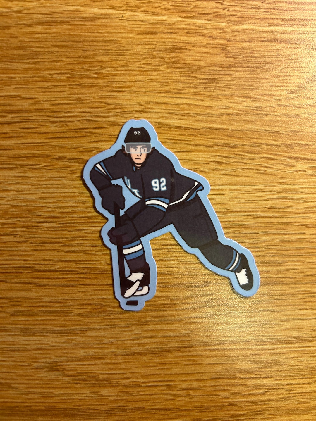 Logan Cooley Sticker | Utah Mammoth | Water Resistant - Etsy