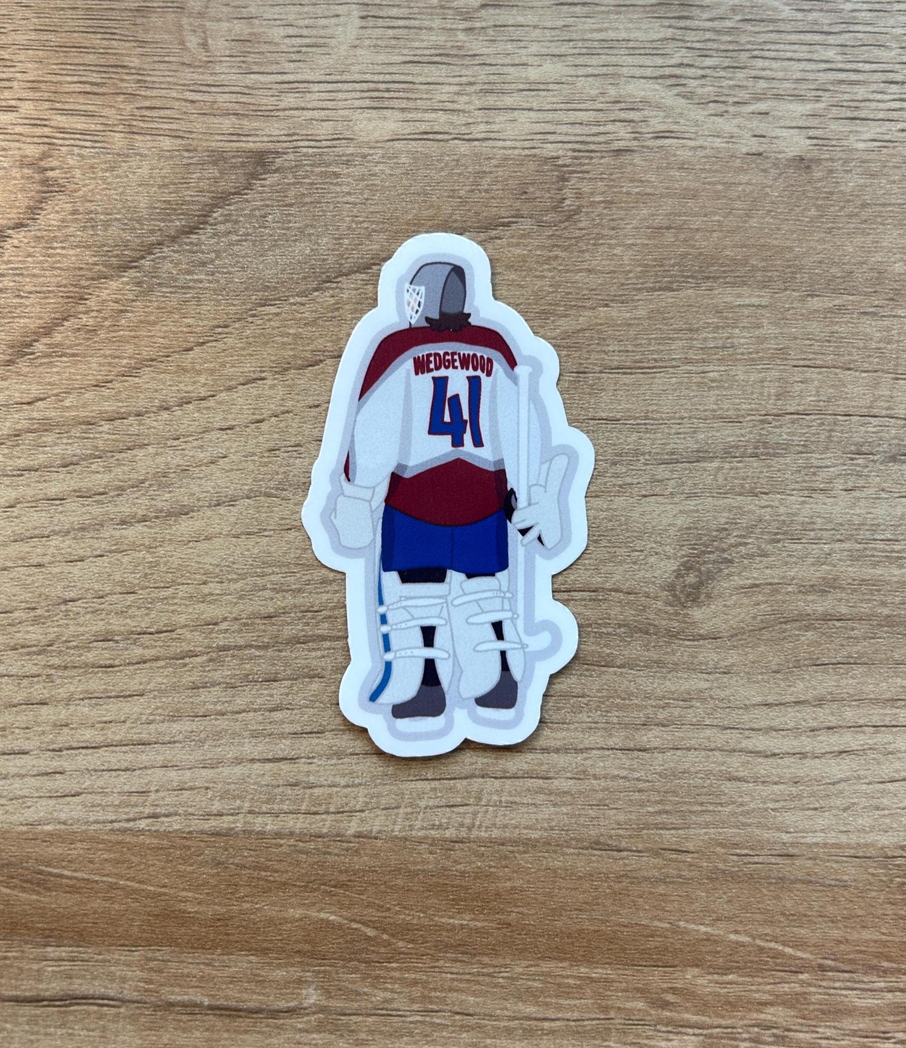 Discover Scott Wedgewood Sticker Colorado Avalanche Water Resistant