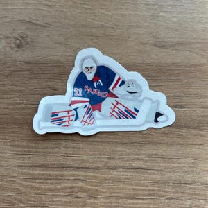 Igor Shesterkin Sticker | New York Rangers | Holographic, Water Resistant