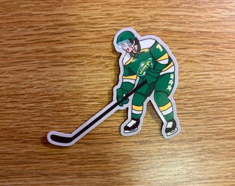 Brock Faber Sticker | Minnesota Wild | Water Resistant