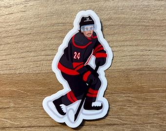 Seth Jarvis Sticker | Carolina Hurricanes | Water Resistant